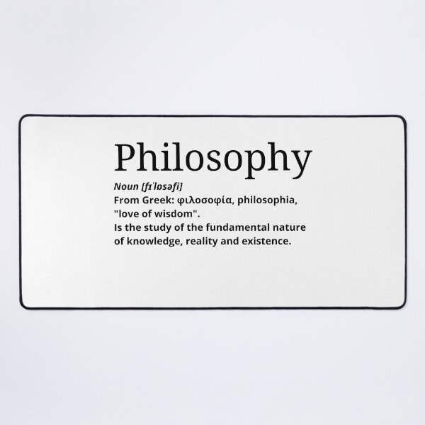 Item preview, Philosophy definition designed and sold by Cleanthes.