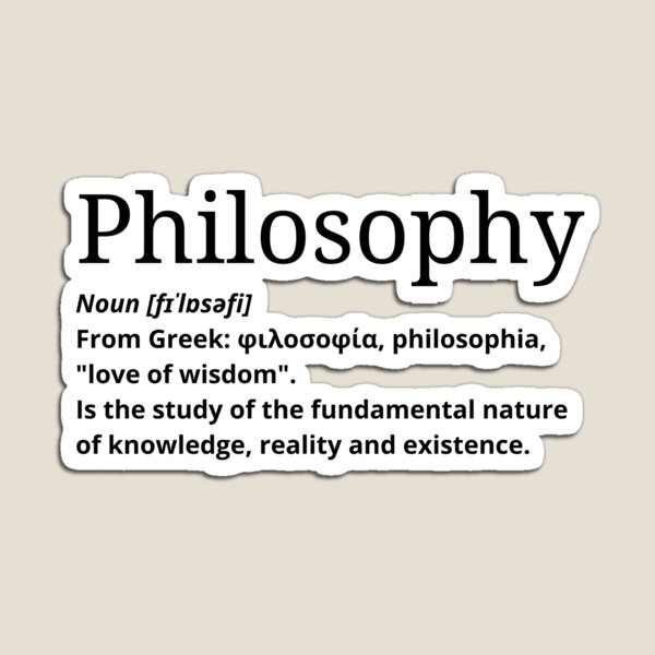 Item preview, Philosophy definition designed and sold by Cleanthes.