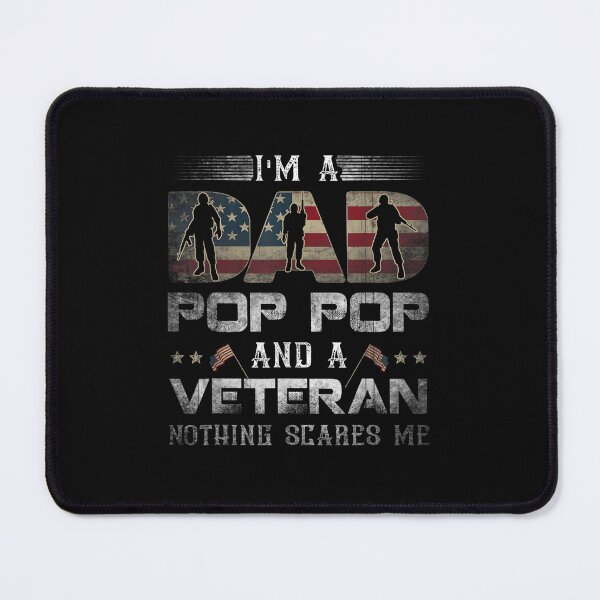 Item preview, Mens Pop Pop Veteran Father's Day Gift From Daughter Wife For Dad designed and sold by maiayos.