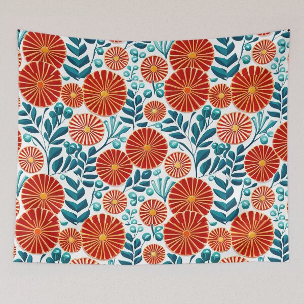 Item preview, Watercolor Seamless Vector Flowers Pattern, Highly Detailed Clean Premium Vector design designed and sold by Jisoo Flowers.