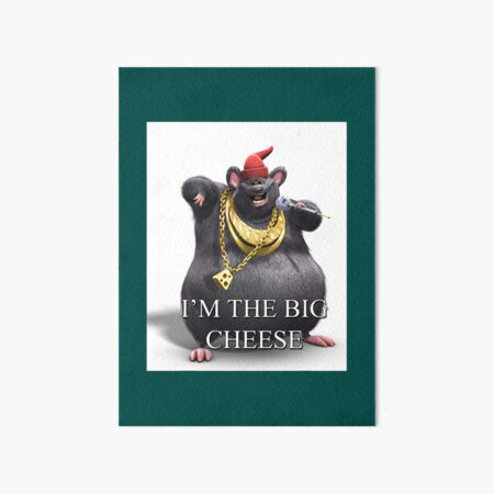 biggie cheese Adorable happy mouse Art Board Print for Sale by ilan975