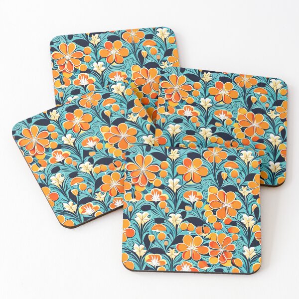 Item preview, Traditional Japanese Art: Watercolor Seamless Vector Flowers Pattern designed and sold by Jisoo Flowers.