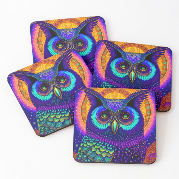 Item preview, Mystic Owl Spiritual Journey designed and sold by ittybittyowl.