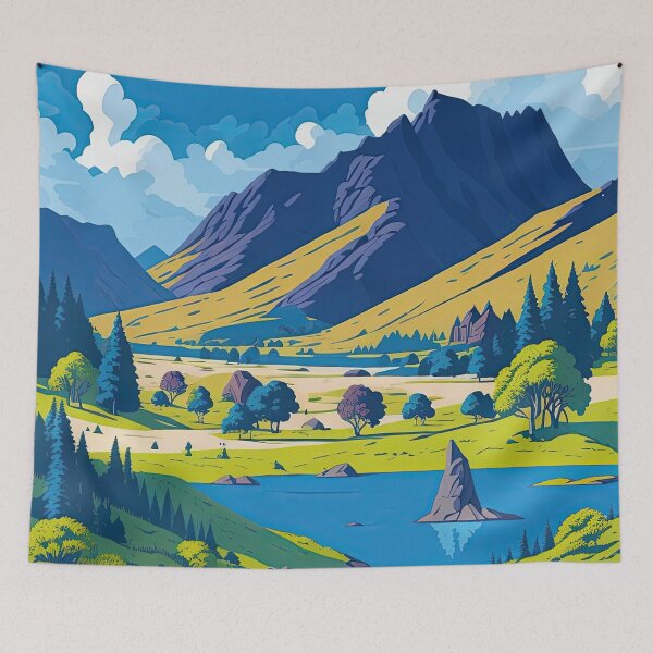 Item preview, The Scottish Highlands designed and sold by fleurdesignart.