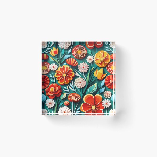 Item preview, Watercolor Seamless Vector Flowers Pattern - Highly Detailed Clean Premium Design designed and sold by Jisoo Flowers.