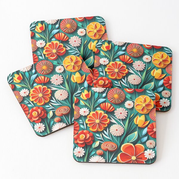 Item preview, Watercolor Seamless Vector Flowers Pattern - Highly Detailed Clean Premium Design designed and sold by Jisoo Flowers.