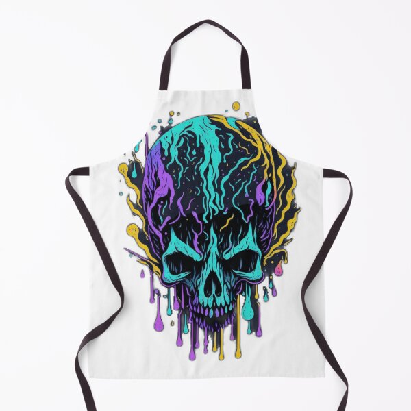 Artikelvorschau, Whimsical Magic Mushroom Skull Sticker entworfen und verkauft von RedArtG09.