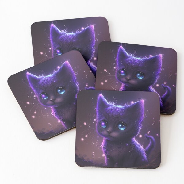 Item preview, Starry Night Kitten designed and sold by Solace Sparkles.