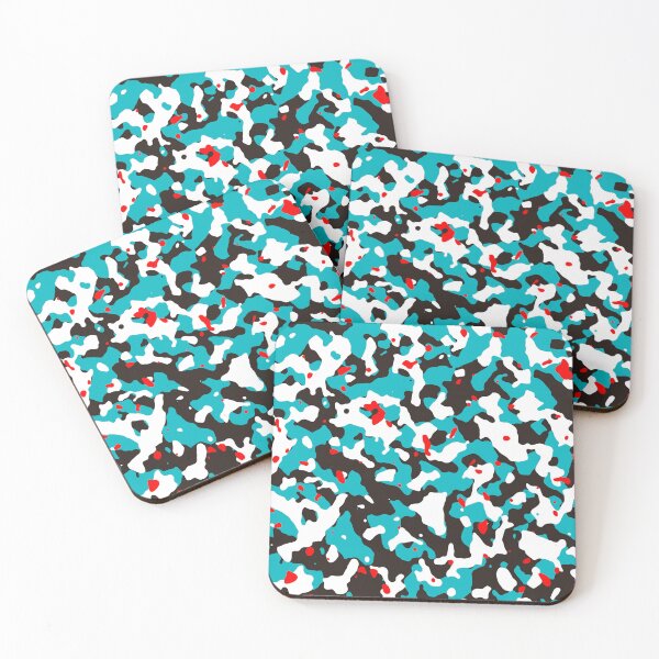 Item preview, Green Black Modern Camouflage Pattern designed and sold by camostore23.