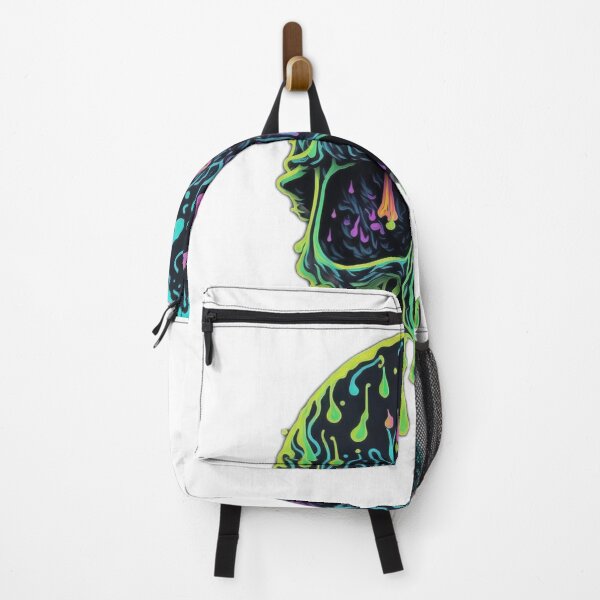 Item preview, Colorful Drippy Mushroom Skull Character Design designed and sold by RedArtG09.
