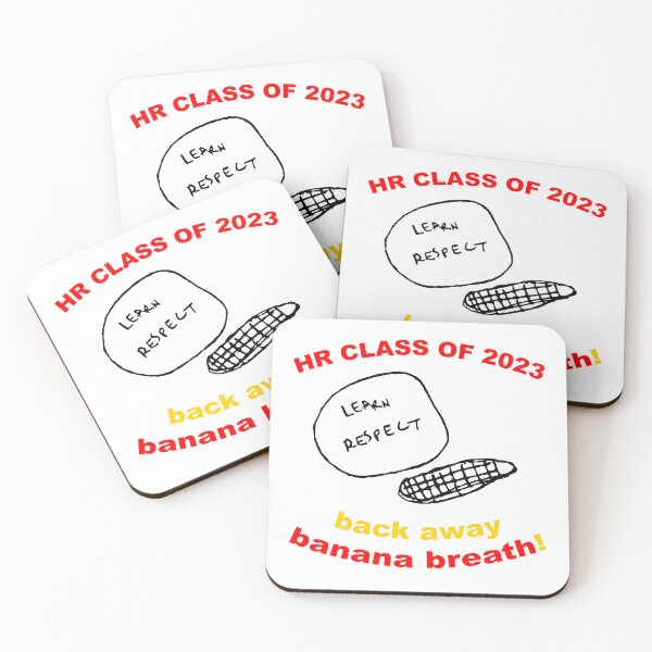 Item preview, Back Away Banana Breath, Learn Respect designed and sold by mustacheese.