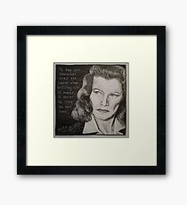 Katherine Framed Print