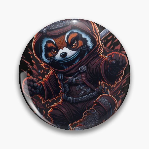 Item preview, Red Panda Ninja 003 designed and sold by Verdine-Sean Daniels.