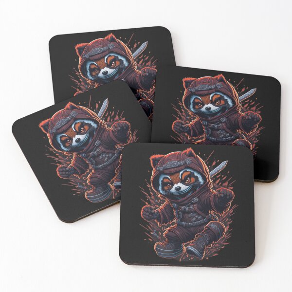 Item preview, Red Panda Ninja 003 designed and sold by Verdine-Sean Daniels.