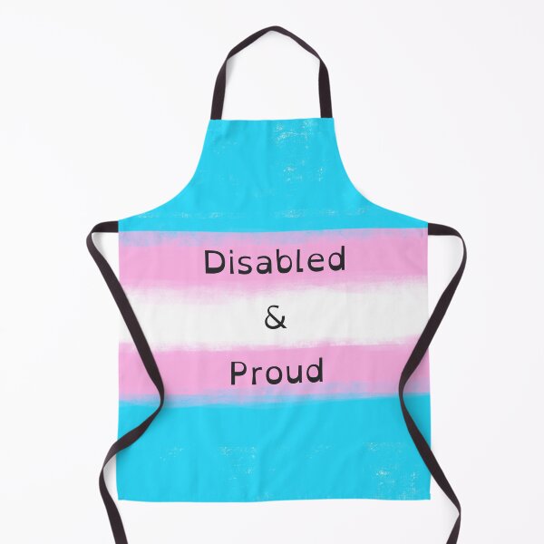Item preview, Disabled & Proud - Trans Pride  designed and sold by CripRevolution.