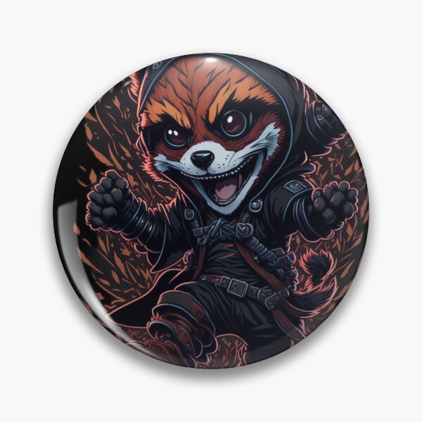 Item preview, Red Panda Ninja 004 designed and sold by Verdine-Sean Daniels.