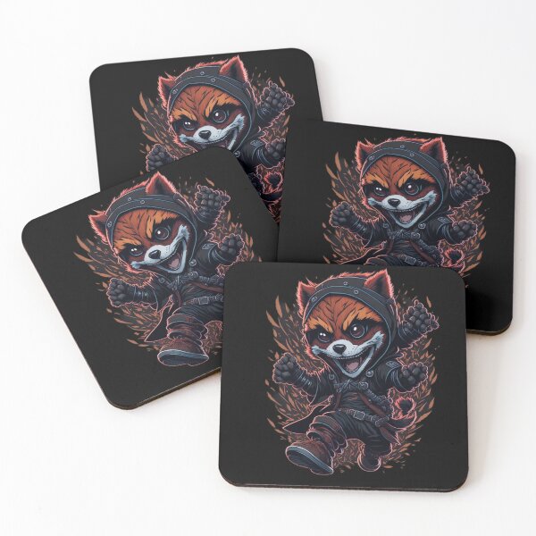 Item preview, Red Panda Ninja 004 designed and sold by Verdine-Sean Daniels.