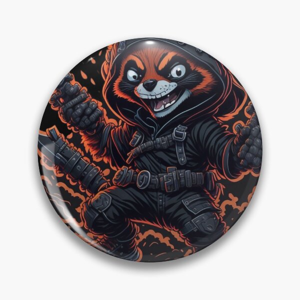 Item preview, Red Panda Ninja 005 designed and sold by Verdine-Sean Daniels.
