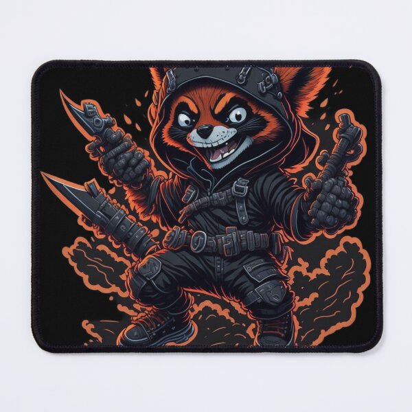 Item preview, Red Panda Ninja 005 designed and sold by Verdine-Sean Daniels.