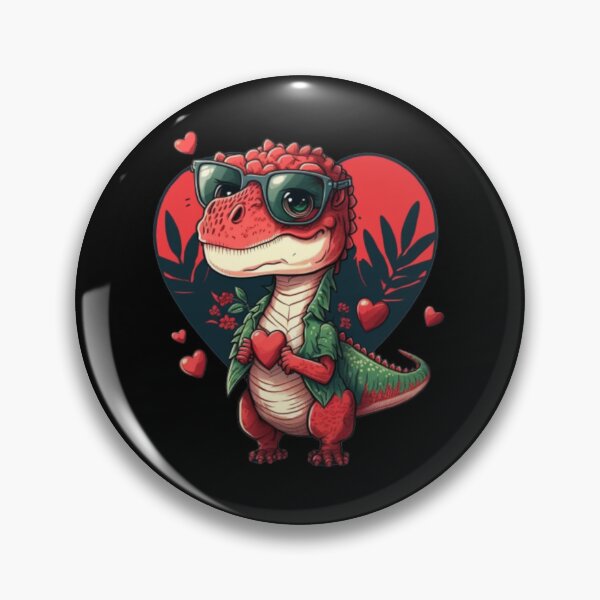 Item preview, Mignon T. Rex with big heart 2 designed and sold by TaureaTerry.