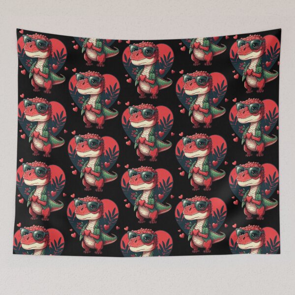 Item preview, Mignon T. Rex with big heart 2 designed and sold by TaureaTerry.