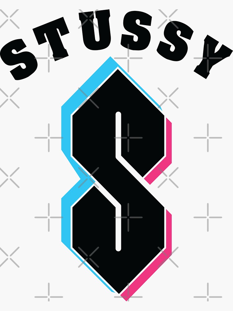 Stussy galaxy discount sticker