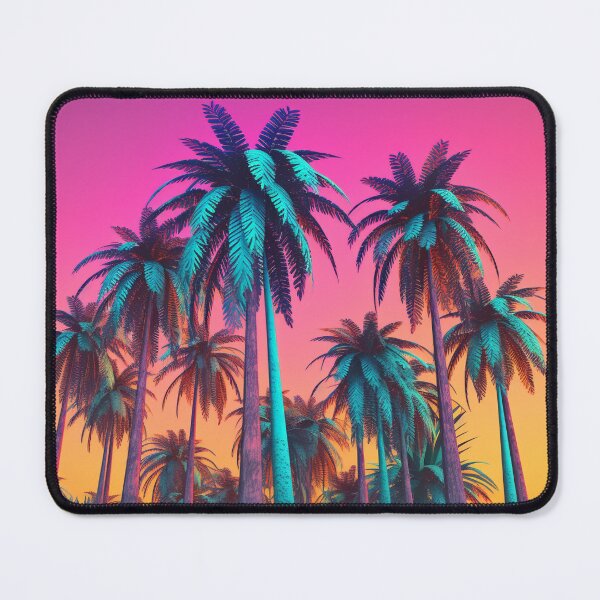 Item preview, Tropic in Technicolor Neon Palmtrees designed and sold by KMQN.