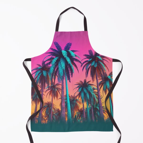 Item preview, Tropic in Technicolor Neon Palmtrees designed and sold by KMQN.