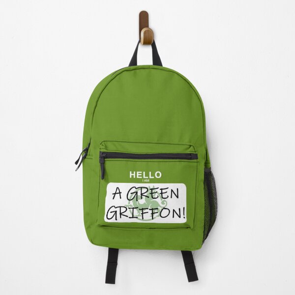 Item preview, MHC Green Griffon Name Tag designed and sold by SpoonDealer.