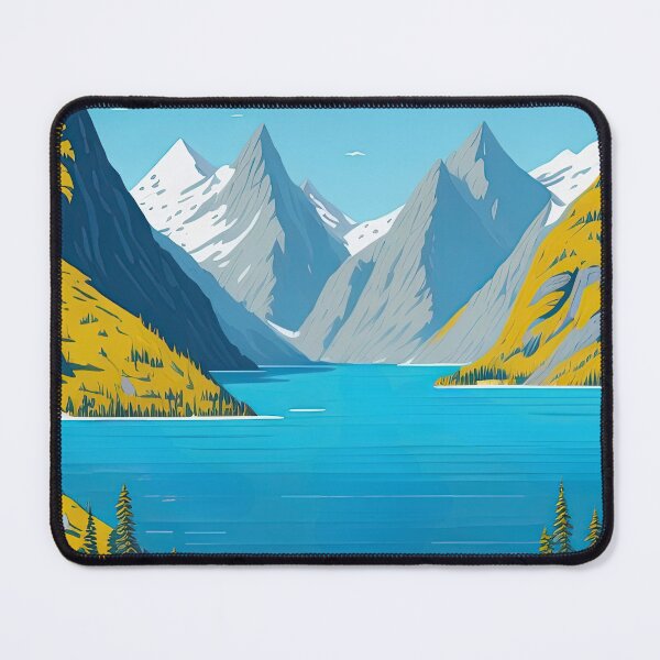 Item preview, The Norwegian Fjords designed and sold by fleurdesignart.