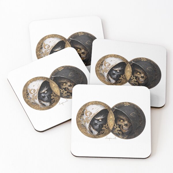 Item preview, Skull Amulet: Bright side and dark side of death designed and sold by utopio-art.