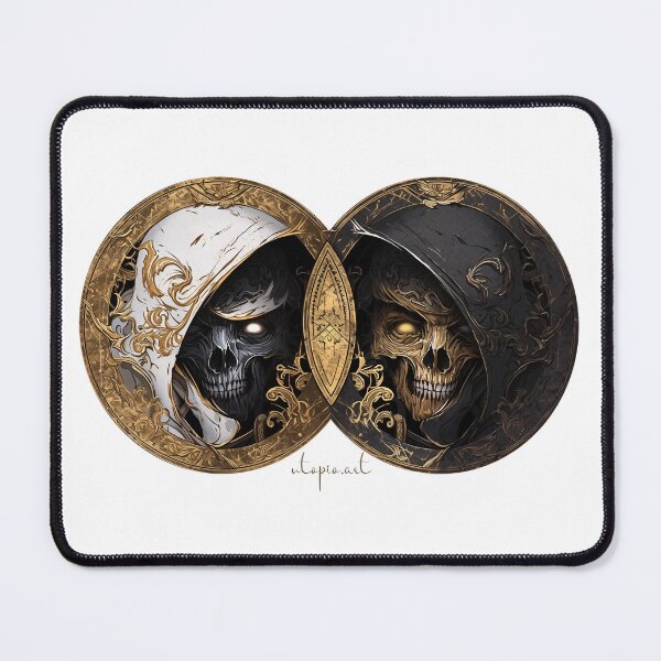 Item preview, Skull Amulet: Bright side and dark side of death designed and sold by utopio-art.