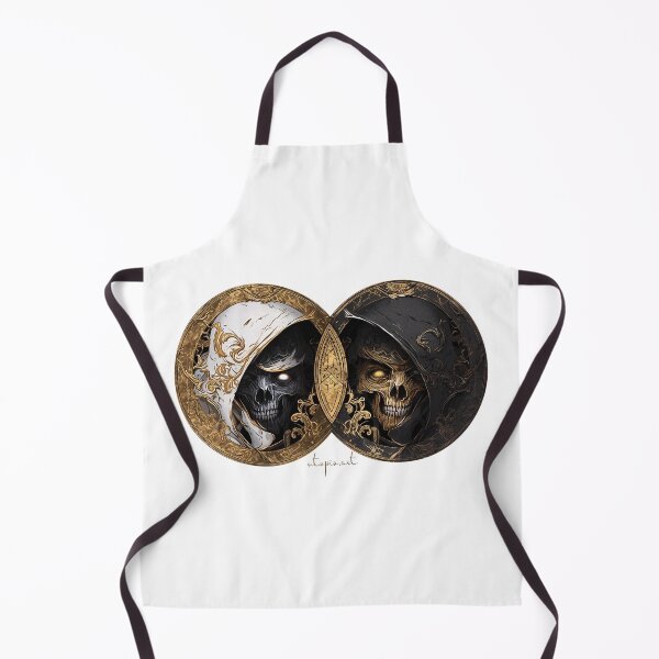 Item preview, Skull Amulet: Bright side and dark side of death designed and sold by utopio-art.