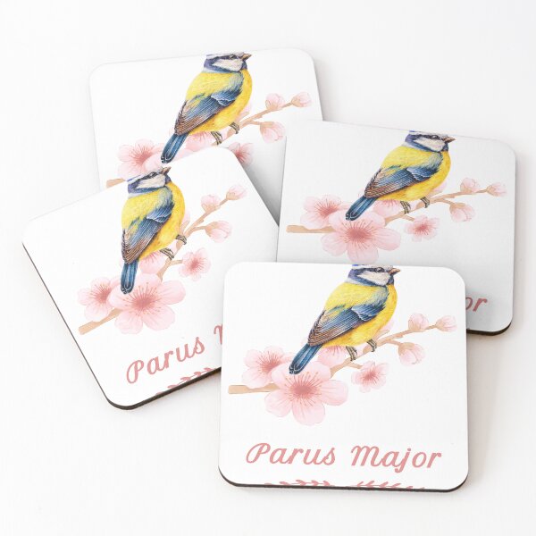 Item preview, Spring Great Tit - Parus Major - For nature and bird lovers designed and sold by Theia-Creations.