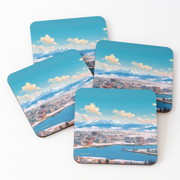 Item preview, Industrial Town beneath the mountains designed and sold by AnotherJapan.