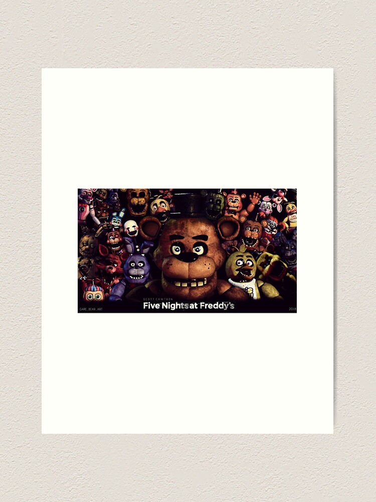 Poster Five Nights At Freddys's - Sister Location Group, Wall Art, Gifts &  Merchandise