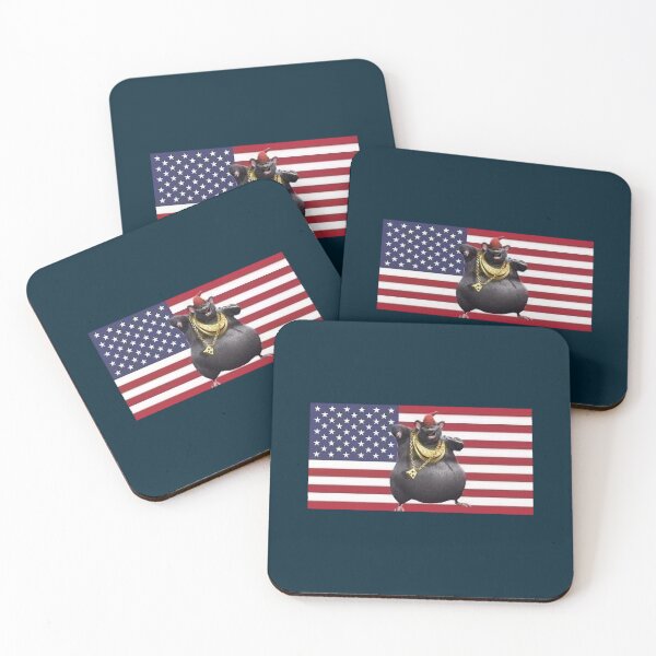 Item preview, Biggie Cheese American Flag designed and sold by bridgingbar38.