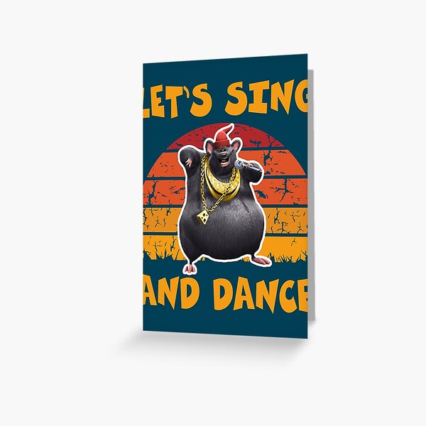 biggie cheese Greeting Card by lghafour