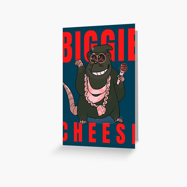 biggie cheese Greeting Card by lghafour