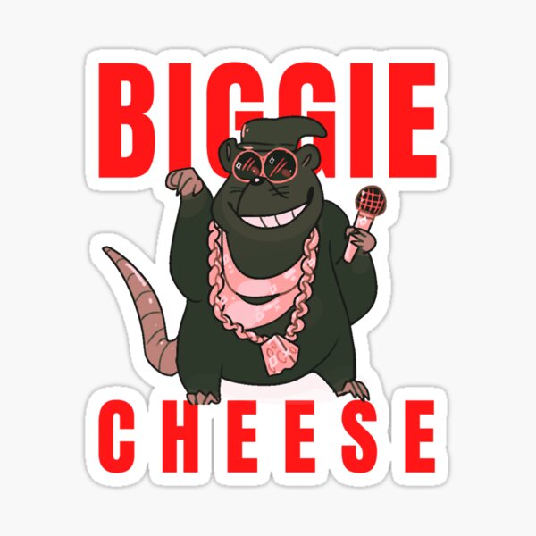 Biggie Cheese Meme Stickers for Sale