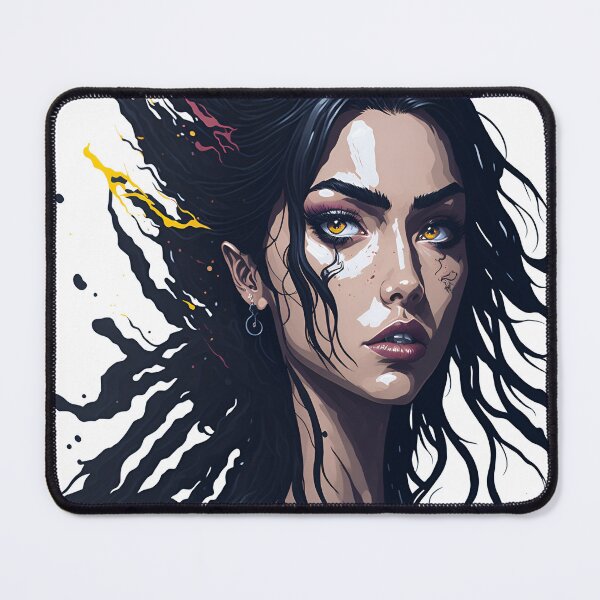 Item preview, Beautiful woman color paint splash. designed and sold by Amorndetch.