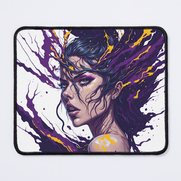 Item preview, Beautiful woman color paint splash. designed and sold by Amorndetch.
