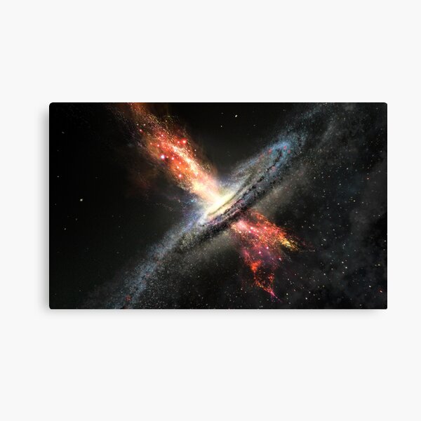 blackhole Quasar high quality image Canvas Print