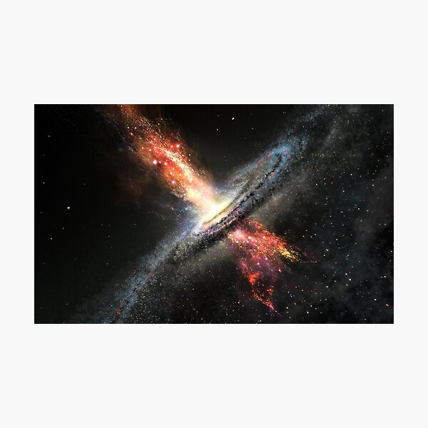 blackhole Quasar high quality image Photographic Print