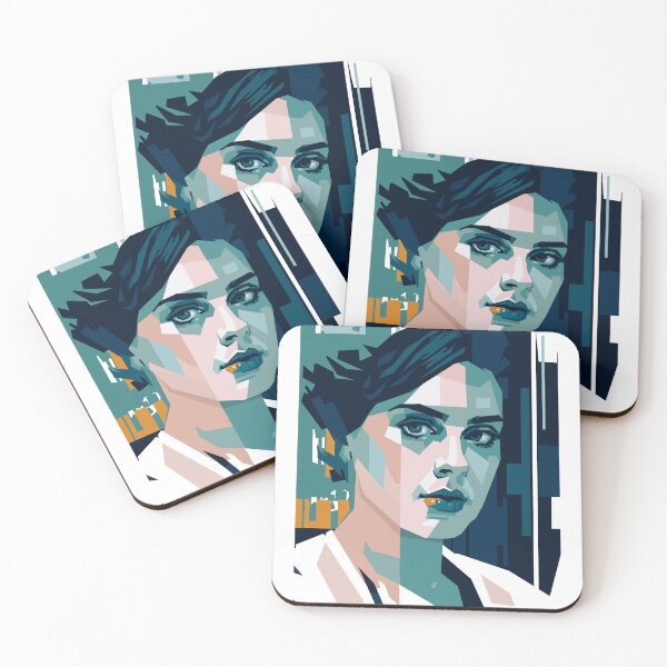 Item preview, A beautiful woman in abstract wpap portrait  designed and sold by IcalsaidArt.