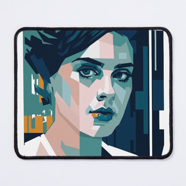 Item preview, A beautiful woman in abstract wpap portrait  designed and sold by IcalsaidArt.
