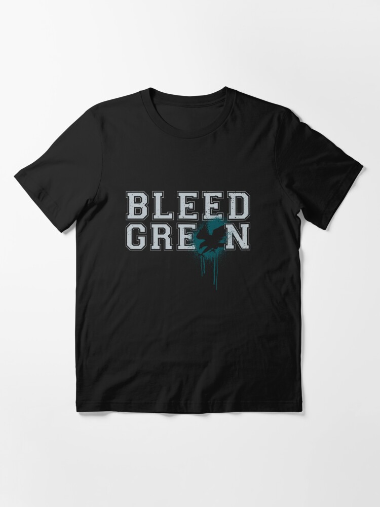 bleed green eagles t-shirt