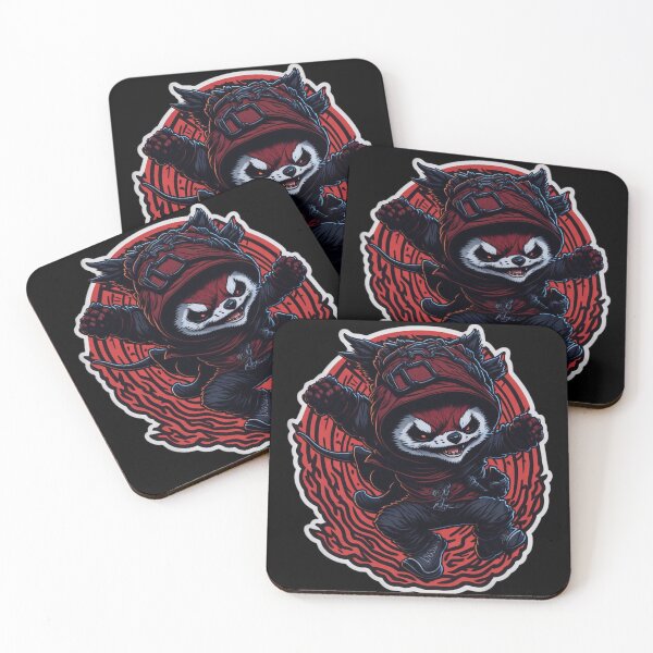 Item preview, Red Panda Ninja 006 designed and sold by Verdine-Sean Daniels.