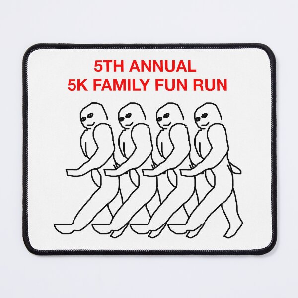Item preview, 5TH Annual 5K Family Fun Run designed and sold by mustacheese.
