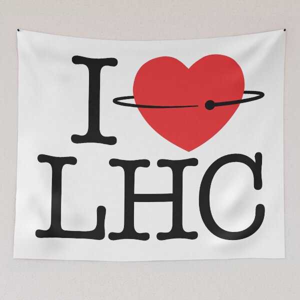 Item preview, I Heart LHC (Large Hadron Collider) designed and sold by TLiaD.